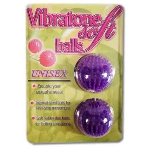Vibratone soft Balls, Ø 3cm, violetti